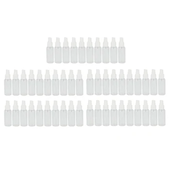 50 Штук Бутылок-распылителей объемом 50 мл, Пластиковый Пустой Распылитель Многоразового использования, Прозрачная Дорожная бутылка